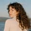 Beauty creator getting professional AI headshots for Pinterest and Snapchat