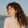 Beauty creator getting professional AI headshots for Pinterest content