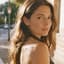 Beauty creator making Sunday Coffee and Euro Summer AI photos for social media storytelling