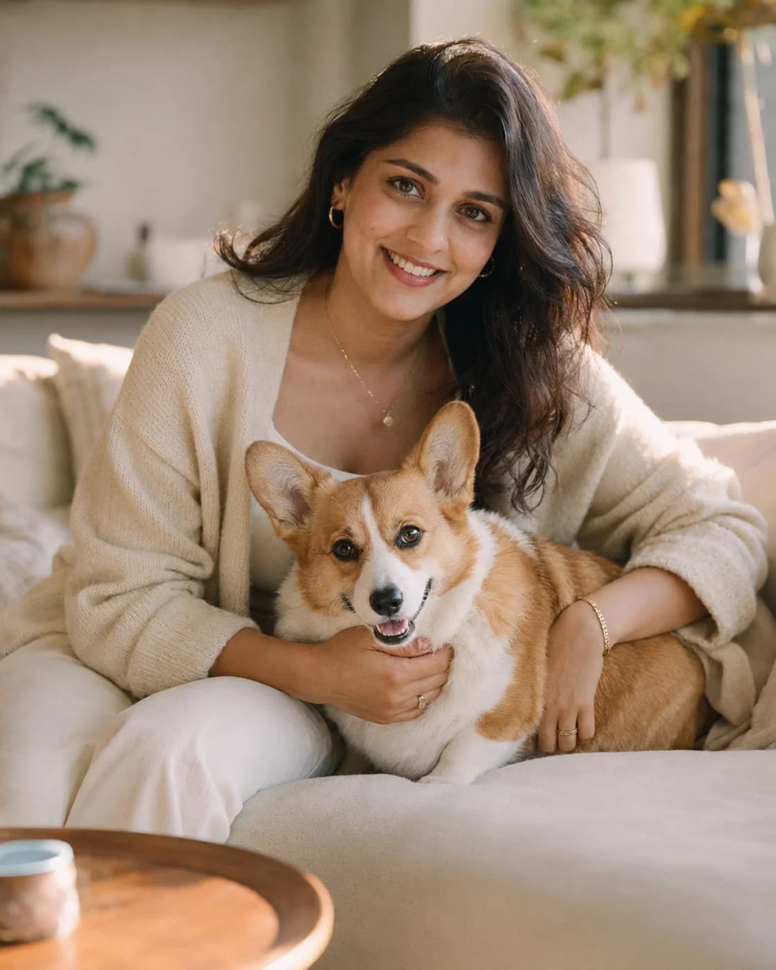 The Dog Lover style preview - AI Selfie Editor Portrait & Photo Enhancer for Instagram, Pinterest, Facebook and Snapchat