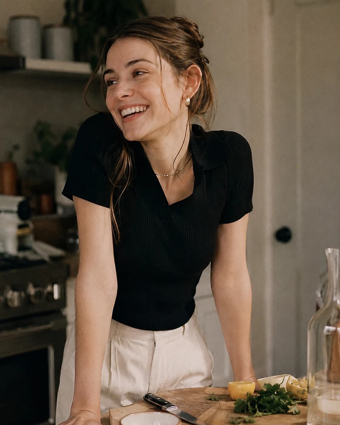 The Home Chef style preview - AI Selfie Editor Portrait & Photo Enhancer for Instagram, Pinterest, Facebook and Snapchat